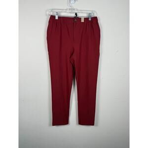 *NWT* Chubbies Everywear Pants Small Red Stretch Drawstring Athletic 30 Inseam